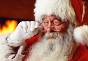 Why Does Santa Wear Glasses?